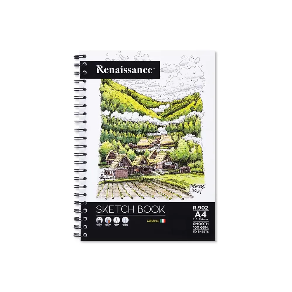 Piirustuslehtiö A4, 100 g